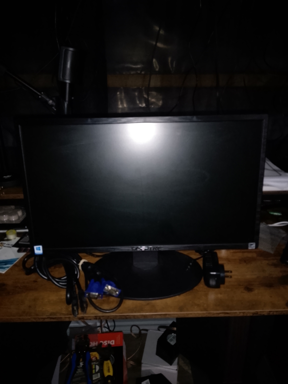 Sceptre 22" Widescreen LED Screen With Cords